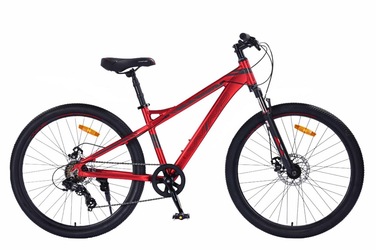Подростковый велосипед Wind Matrix 26, год 2025, цвет Красный, ростовка 15
