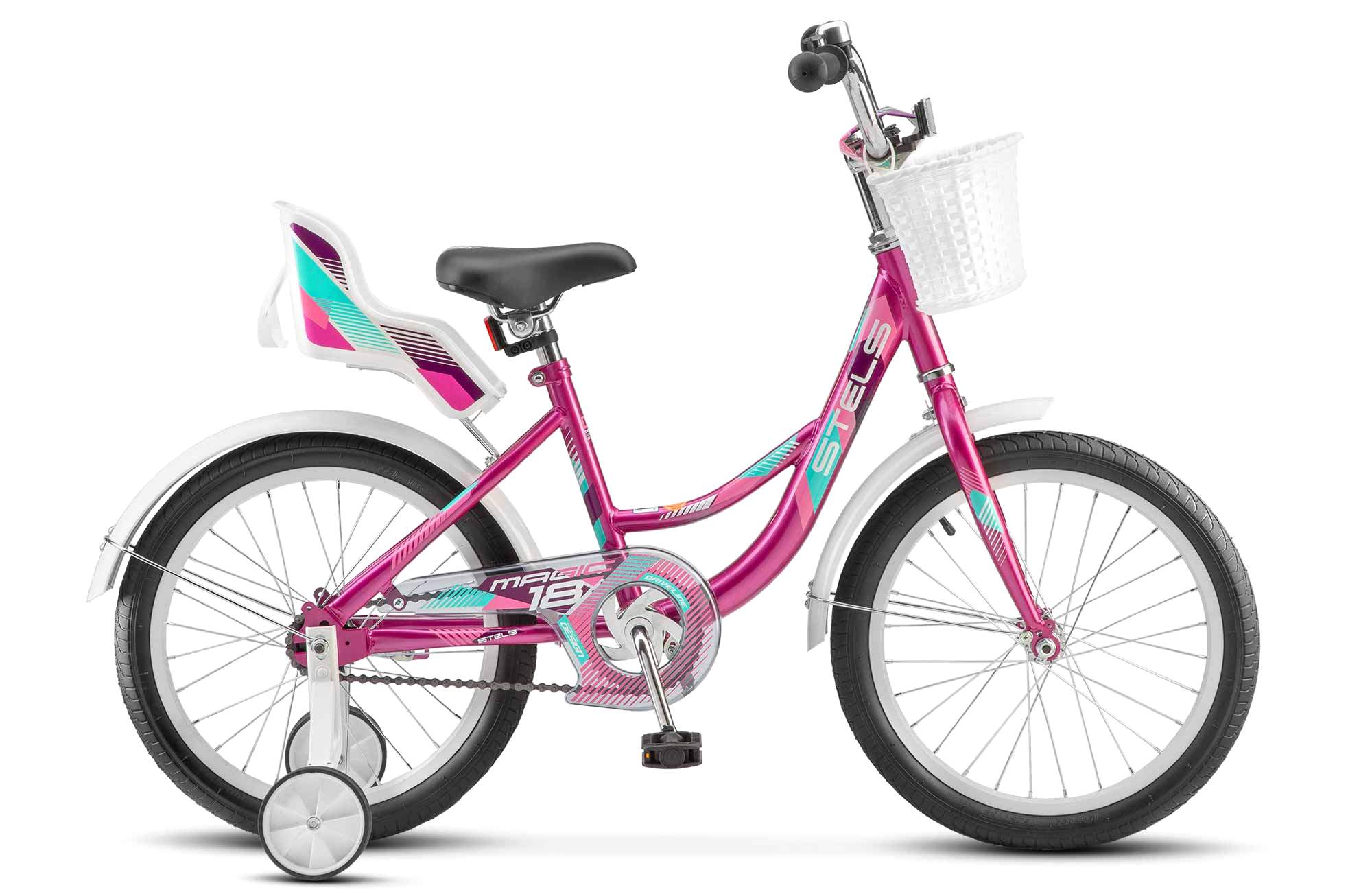 

Детский велосипед Stels Magic 16, год 2026, цвет Розовый, Magic 16, год 2026, цвет Розовый