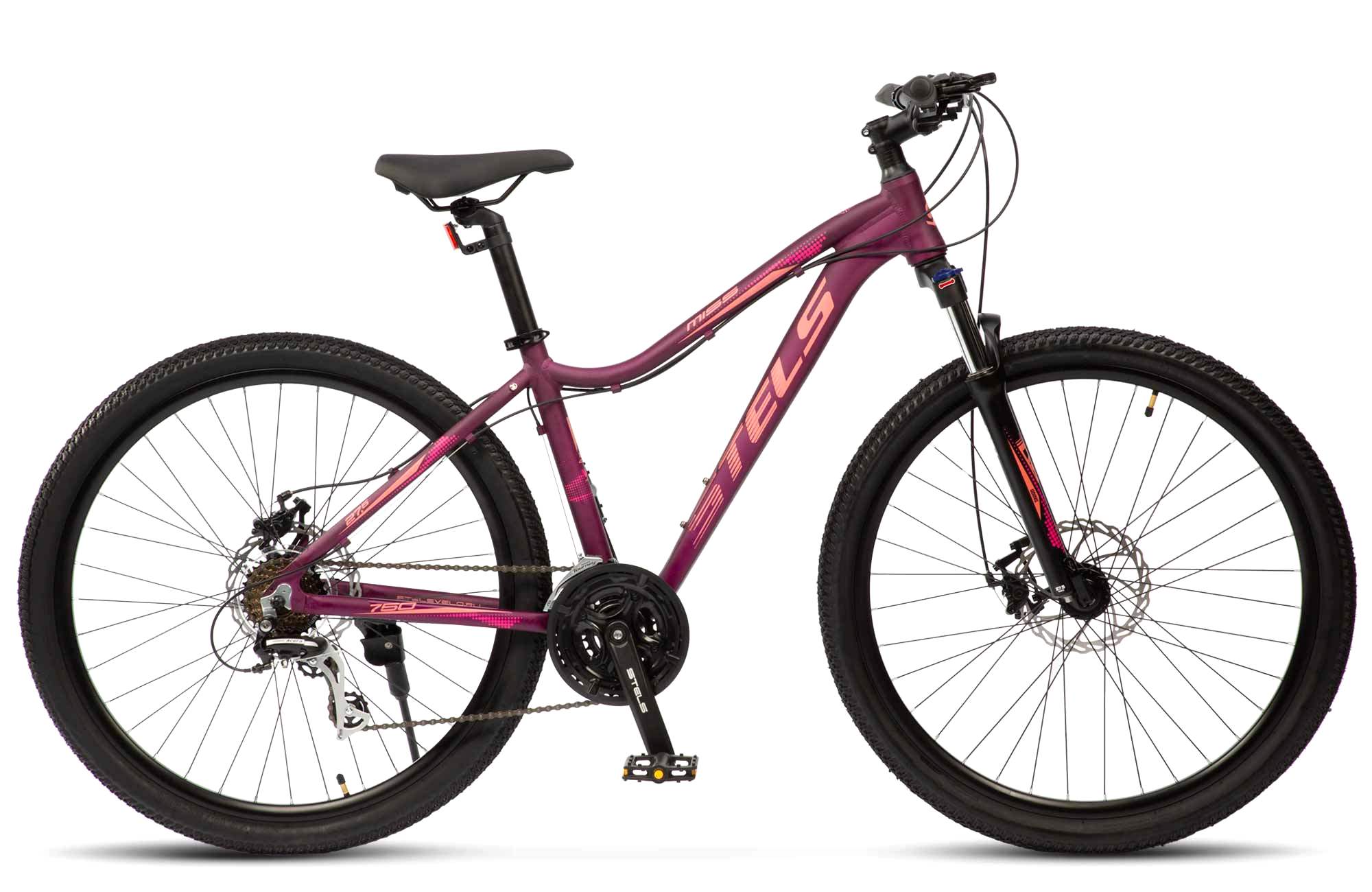 

Женский велосипед Stels Miss 750 MD 27.5, год 2026, цвет Фиолетовый, ростовка, Miss 750 MD 27.5, год 2026, цвет Фиолетовый, ростовка 18