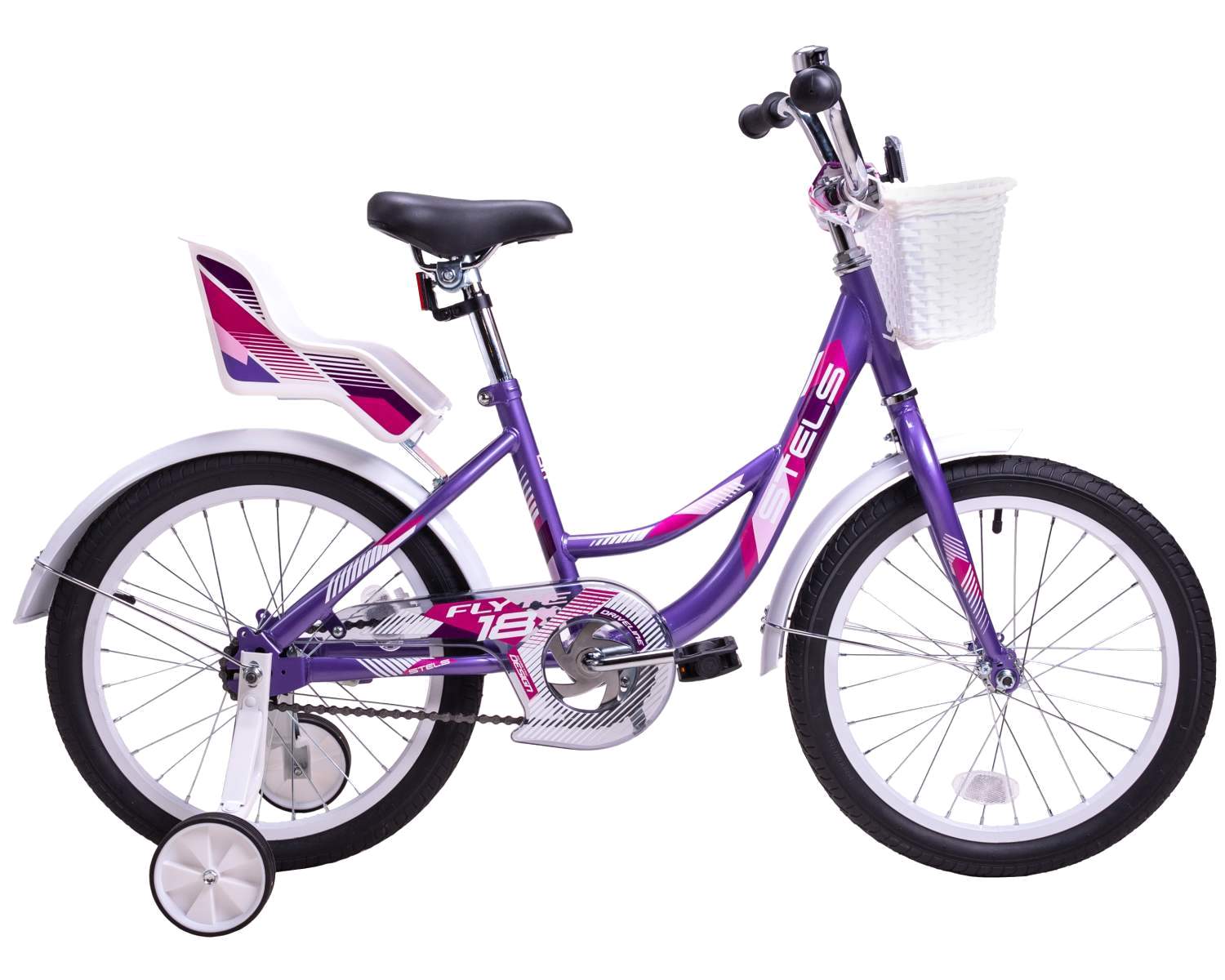 

Детский велосипед Stels Magic 18, год 2025, цвет Фиолетовый, Magic 18, год 2025, цвет Фиолетовый