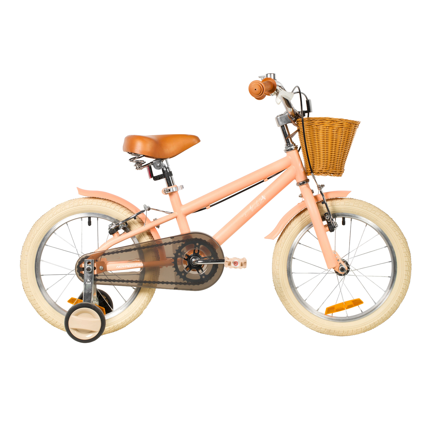 

Детский велосипед Novatrack Adele 14, год 2026, цвет Оранжевый, Adele 14, год 2026, цвет Оранжевый