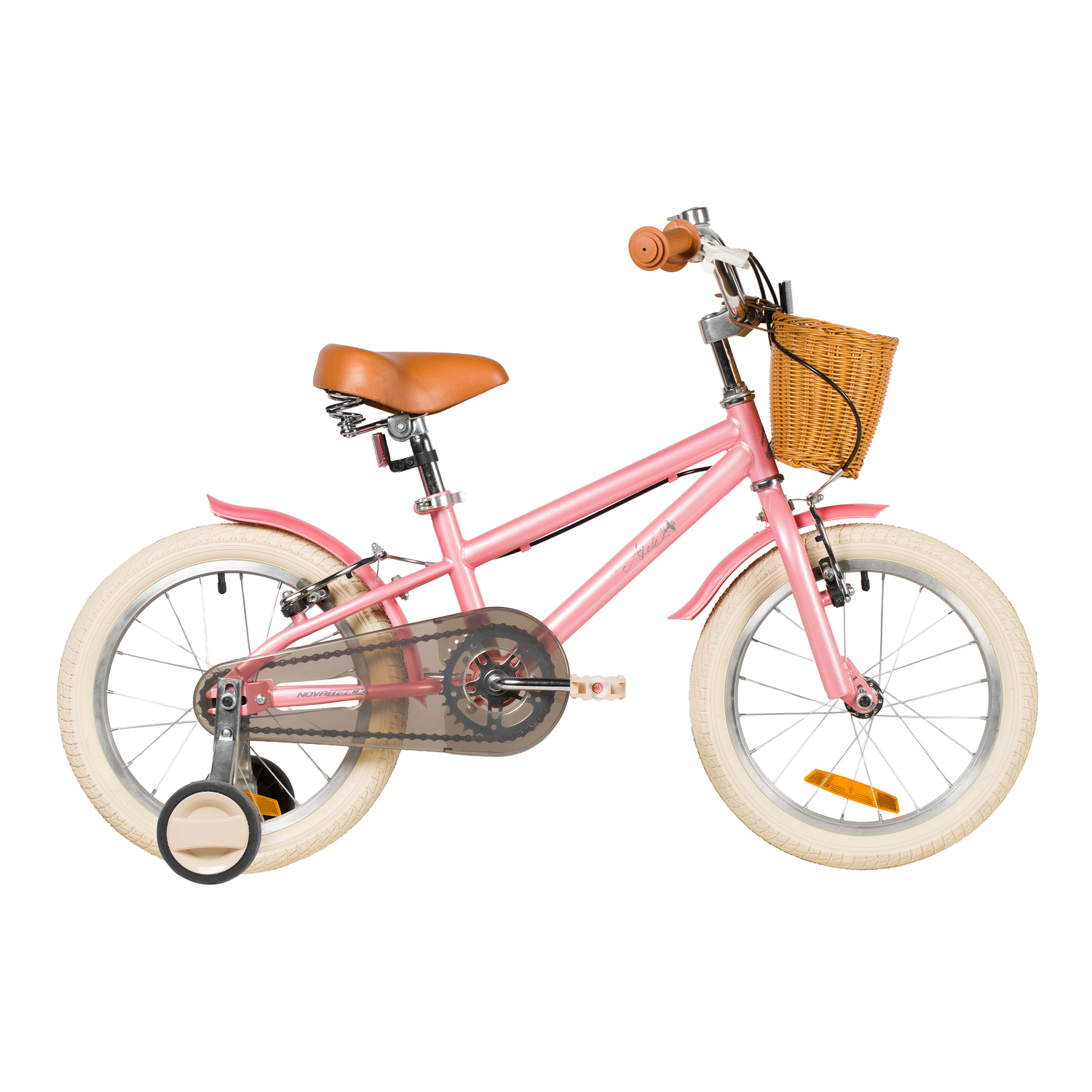 

Детский велосипед Novatrack Adele 14, год 2026, цвет Розовый, Adele 14, год 2026, цвет Розовый