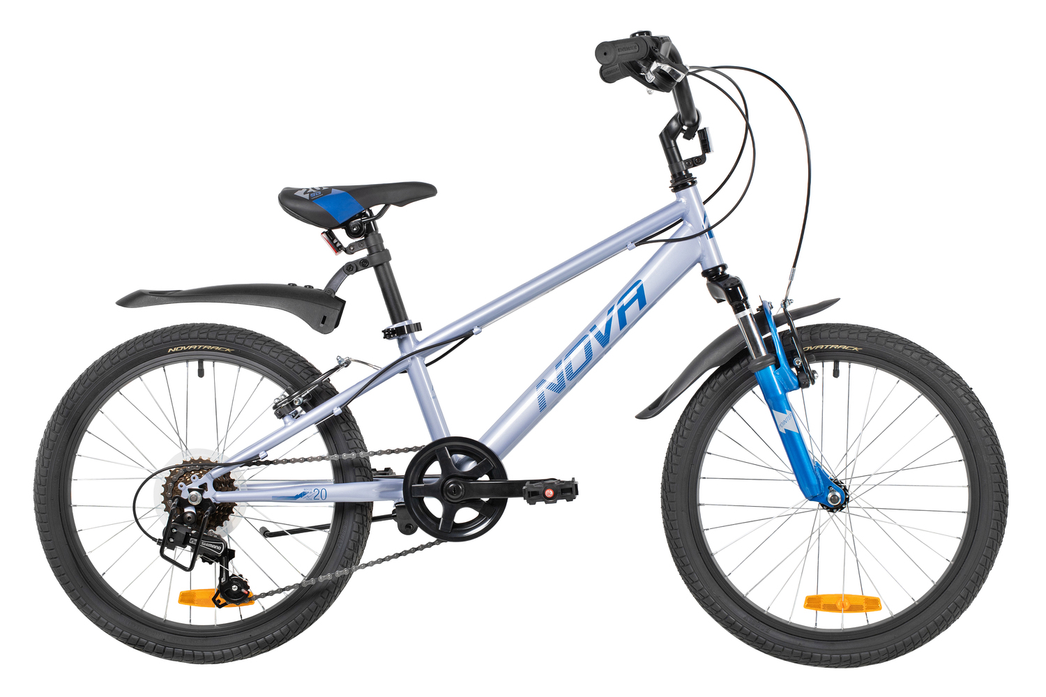 

Детский велосипед Novatrack Pointer 20, год 2026, цвет Серый, Pointer 20, год 2026, цвет Серый