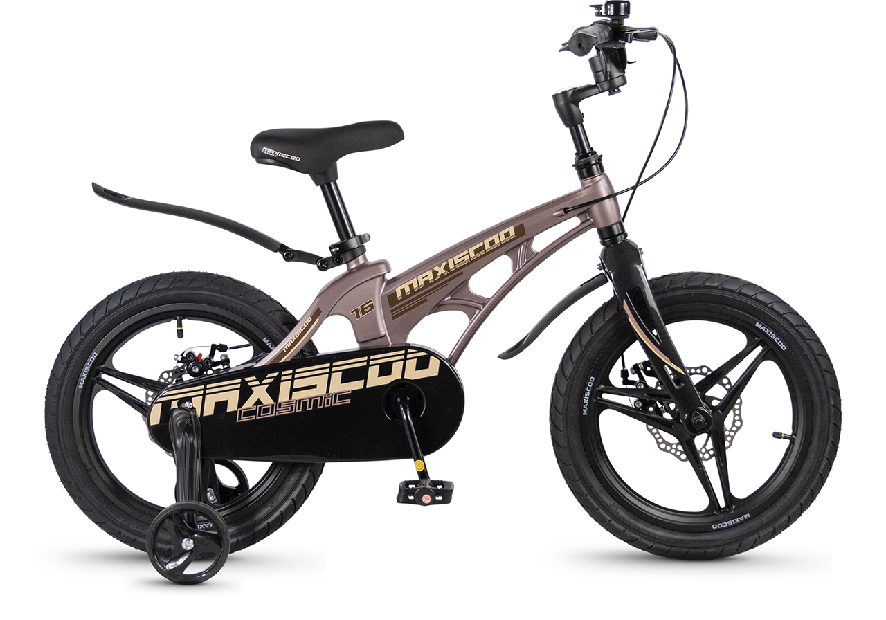 

Детский велосипед Maxiscoo Cosmic Deluxe 16, год 2026, цвет Коричневый, Cosmic Deluxe 16, год 2026, цвет Коричневый