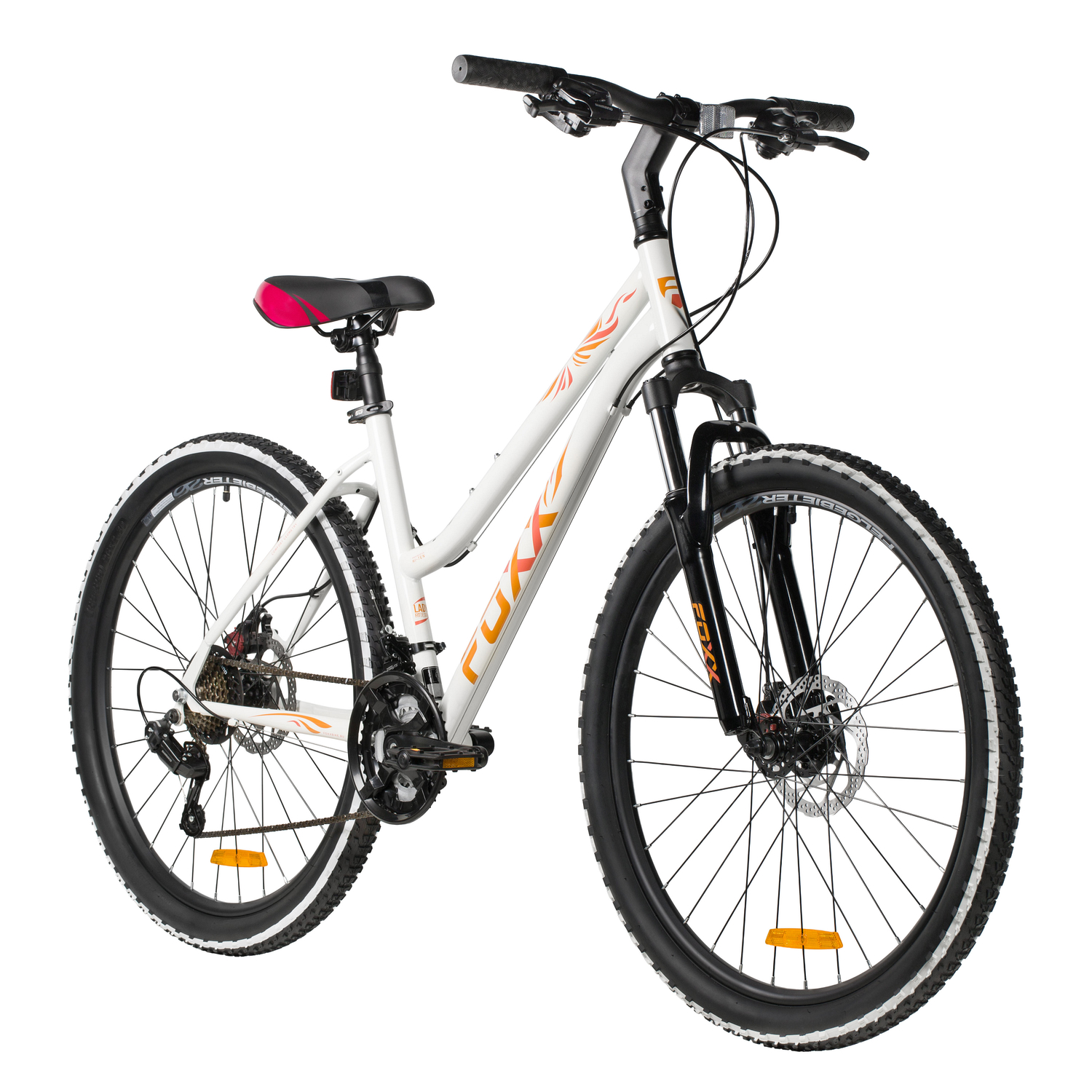 

Женский велосипед Foxx Latina 26, год 2026, цвет Белый, ростовка, Latina 26, год 2026, цвет Белый, ростовка 15