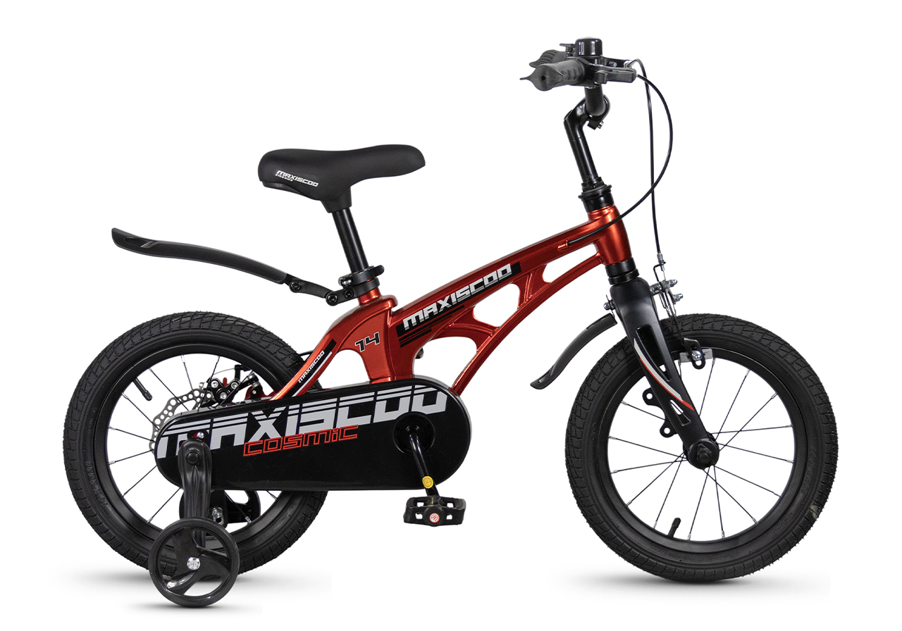 

Детский велосипед Maxiscoo Cosmic Стандарт Плюс 14, год 2026, цвет Красный, Cosmic Стандарт Плюс 14, год 2026, цвет Красный