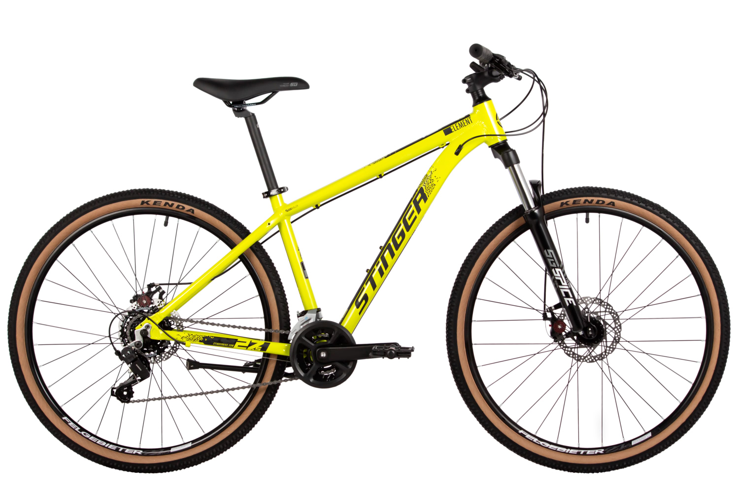 

Горный велосипед Stinger Element 27.5, год 2026, цвет Зеленый, ростовка, Element 27.5, год 2026, цвет Зеленый, ростовка 16