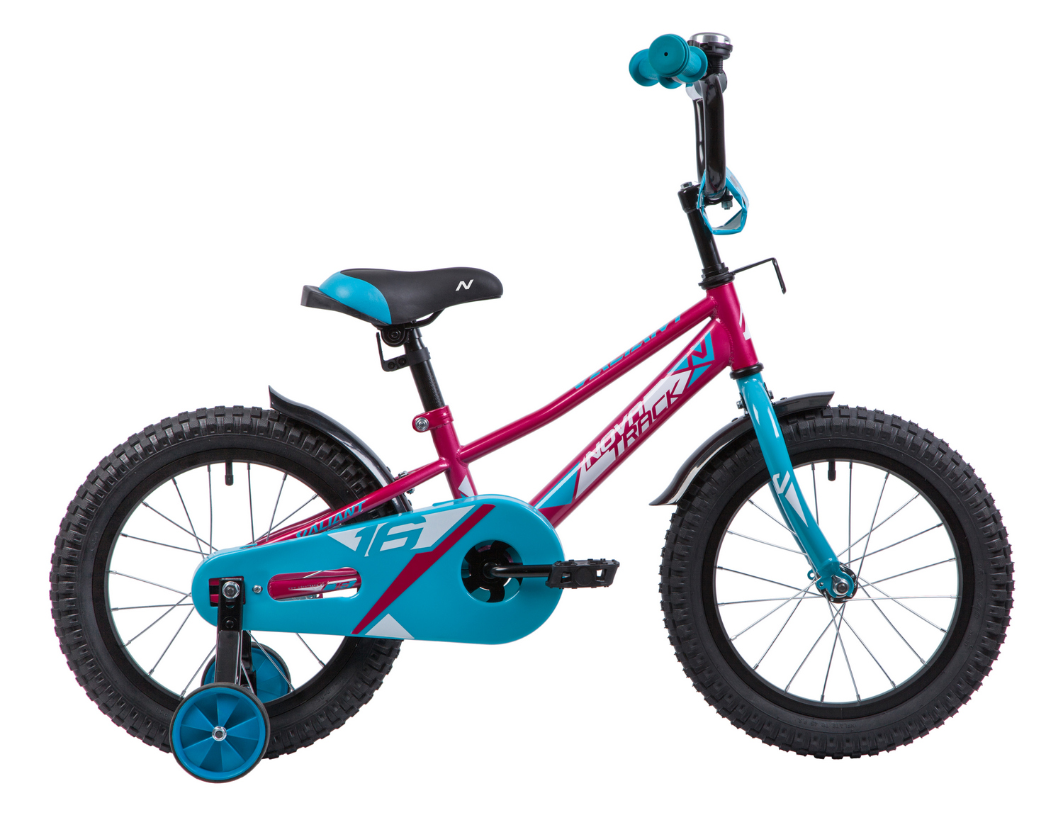 Детский велосипед Novatrack Valiant 16, год 2019, цвет Красный