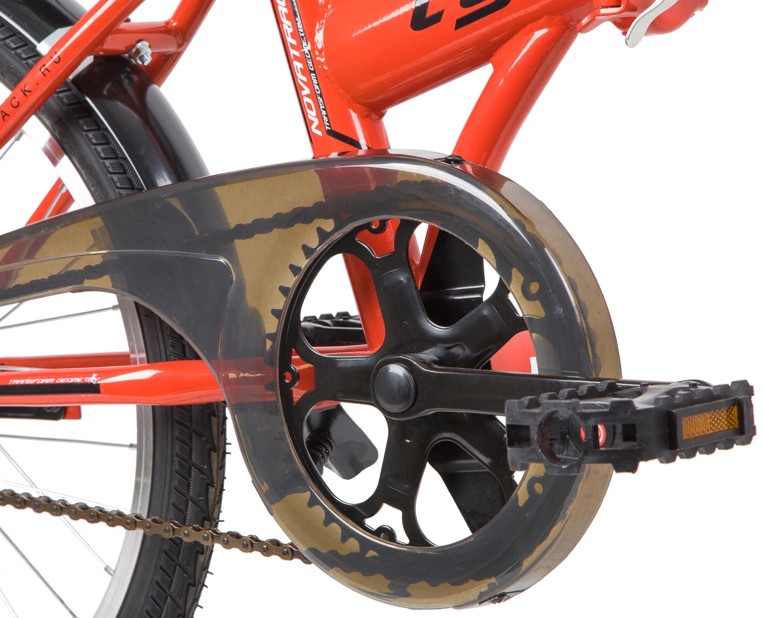 Складной велосипед Novatrack TG-30 Classic 1sp. V-brake, год 2020, цвет Красный