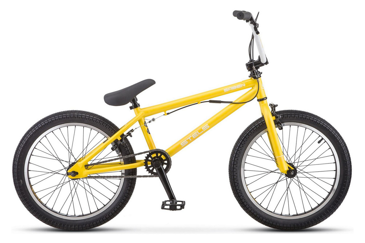 Экстремальный велосипед Stels Saber V020, год 2020, цвет Желтый, ростовка 21