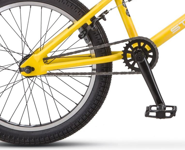 Экстремальный велосипед Stels Saber V020, год 2020, цвет Желтый, ростовка 21