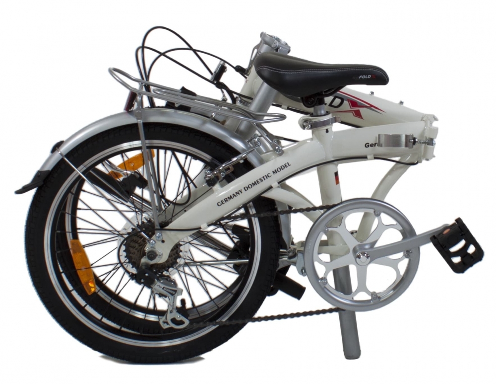 Складной велосипед Foldx FoldX Twist, год 2021, цвет Белый