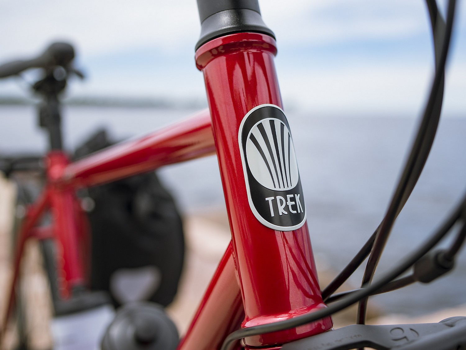 Дорожный велосипед Trek 520 Disc, год 2021, цвет Красный, ростовка 21
