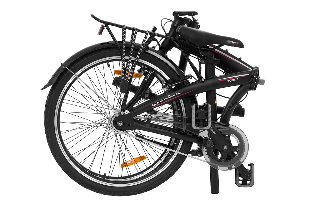Складной велосипед Foldx FoldX Sports 24, год 2021, цвет Черный