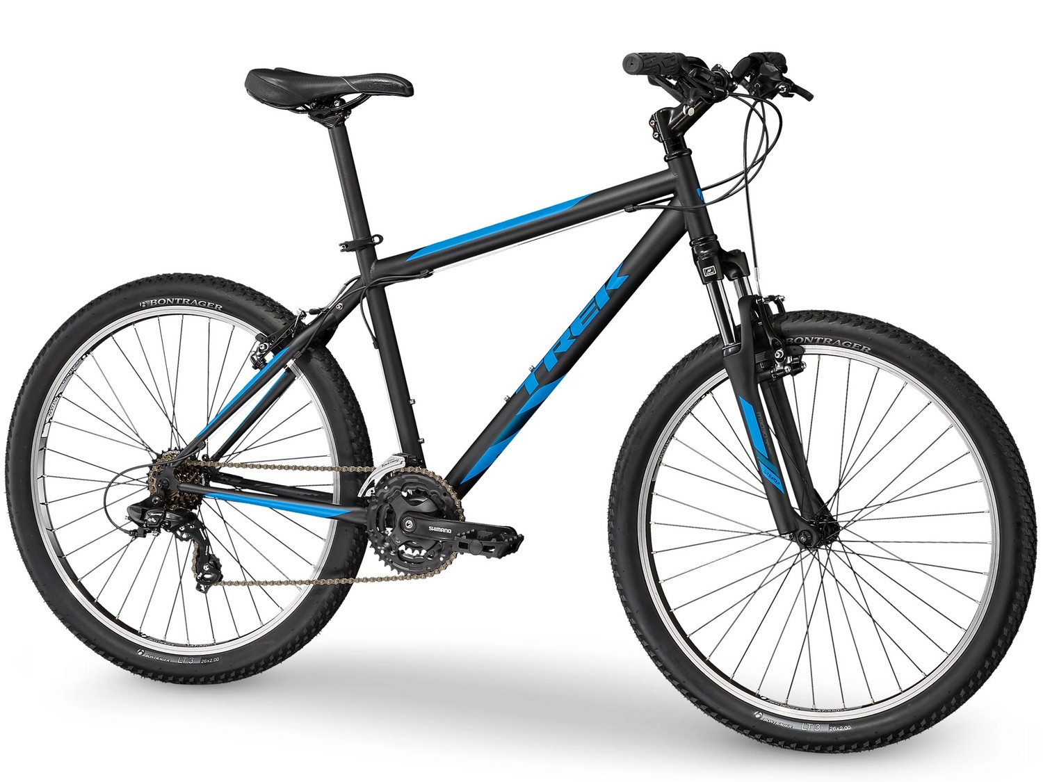 Горный велосипед Trek 820, год 2022, цвет Черный, ростовка 19.5