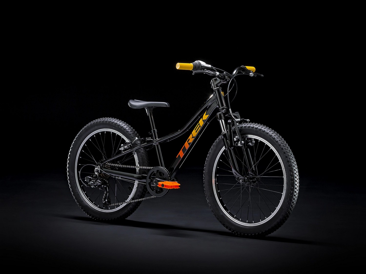 фото Детский велосипед trek precaliber 20 7sp boys, год 2022, цвет черный