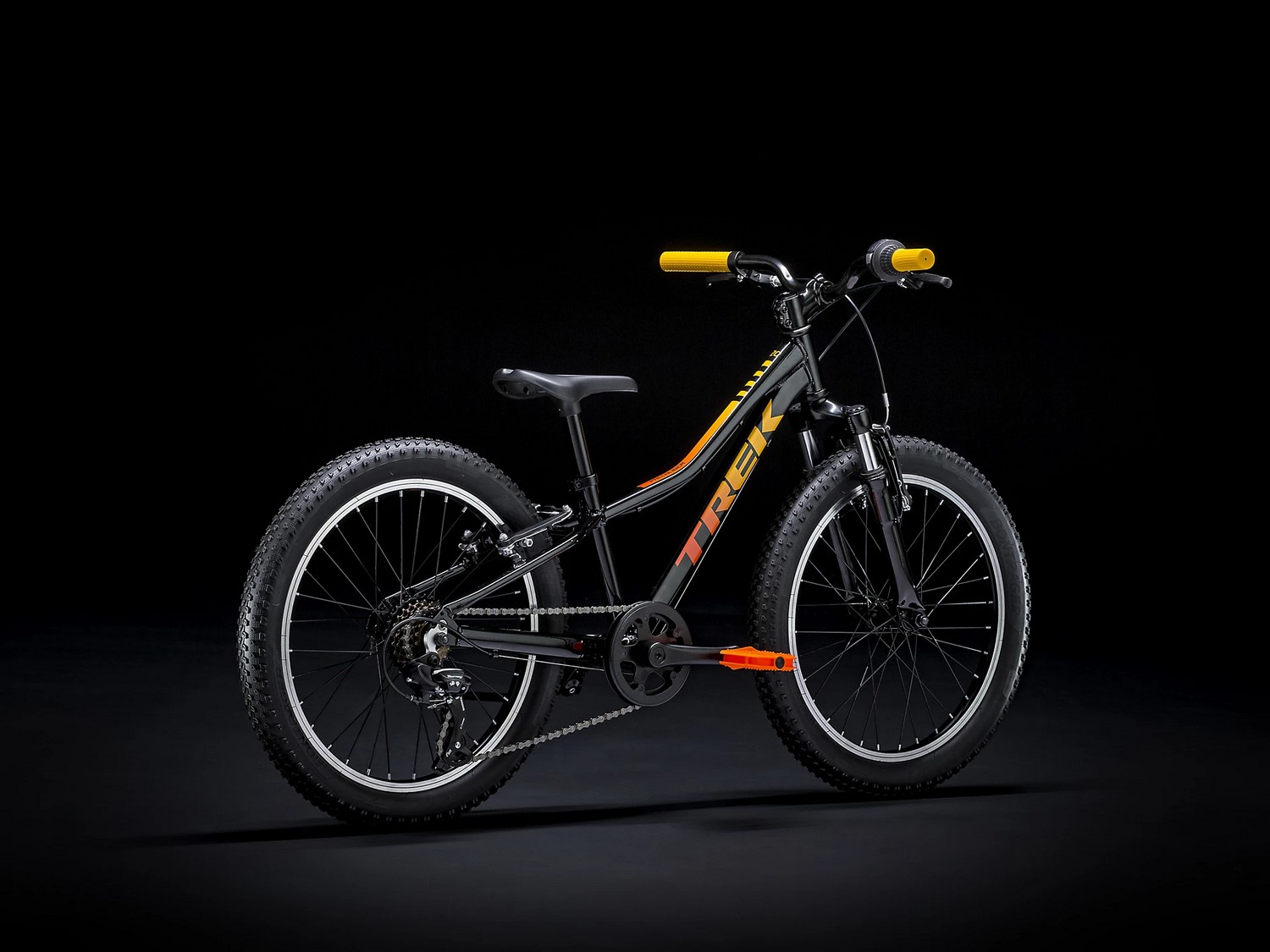 фото Детский велосипед trek precaliber 20 7sp boys, год 2022, цвет черный