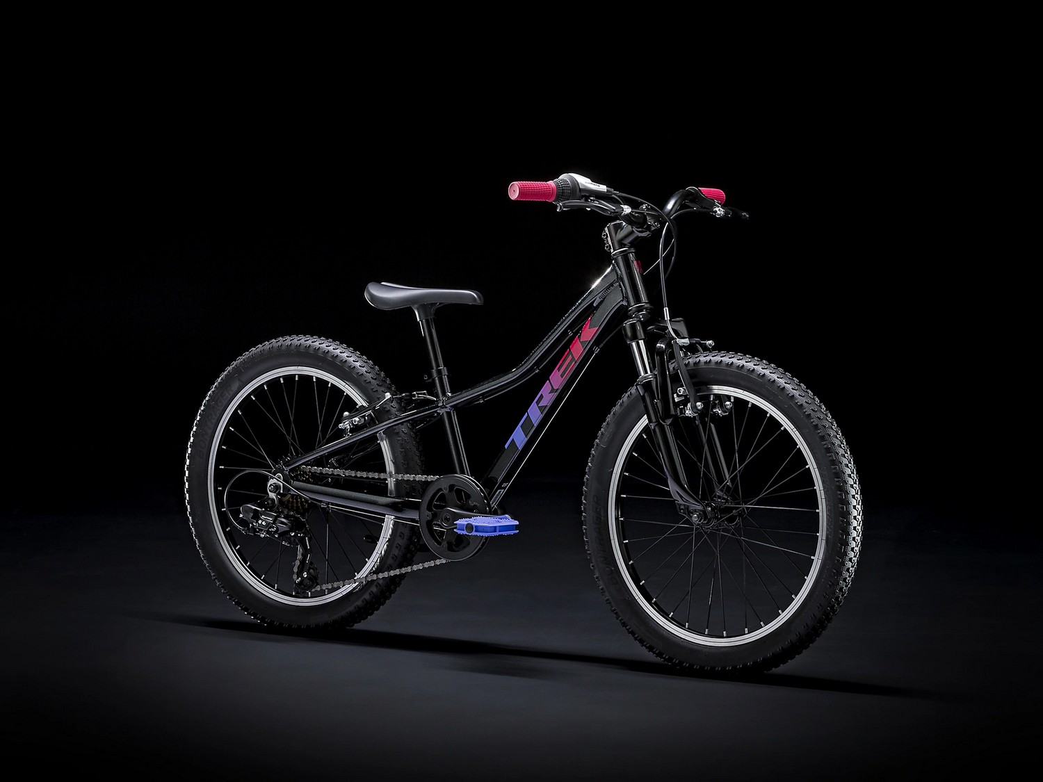 фото Детский велосипед trek precaliber 20 7sp girls, год 2022, цвет черный