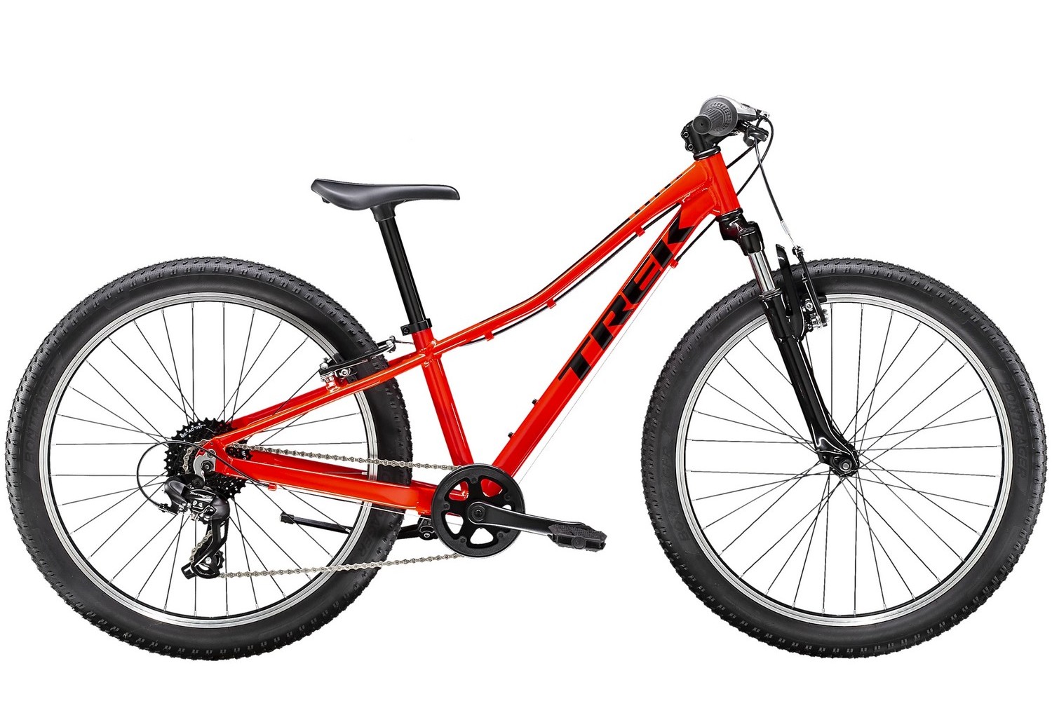 Подростковый велосипед Trek Precaliber 24 8sp Boys Susp, год 2022, цвет Красный