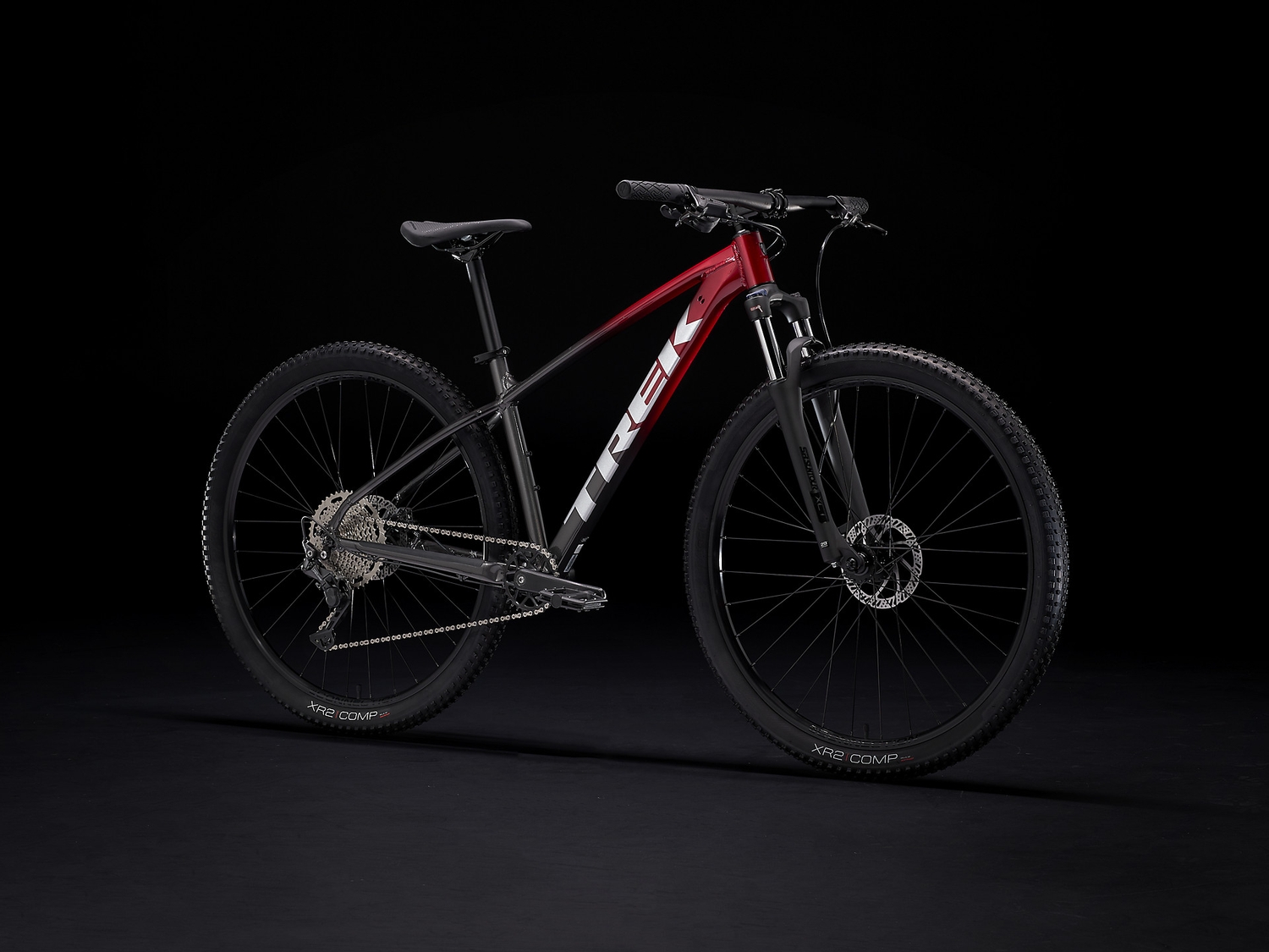 Горный велосипед Trek Marlin 6 29, год 2022, цвет Красный-Черный, ростовка 17.5