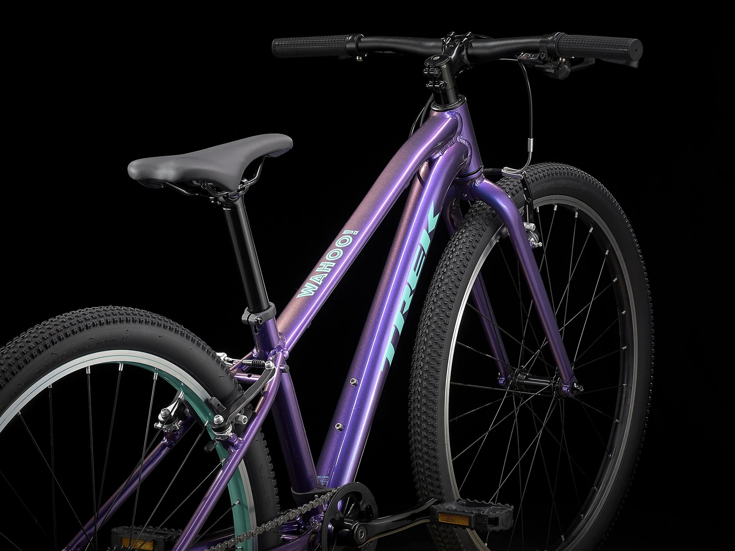 Подростковый велосипед Trek Wahoo 26, год 2022, цвет Фиолетовый, ростовка 14