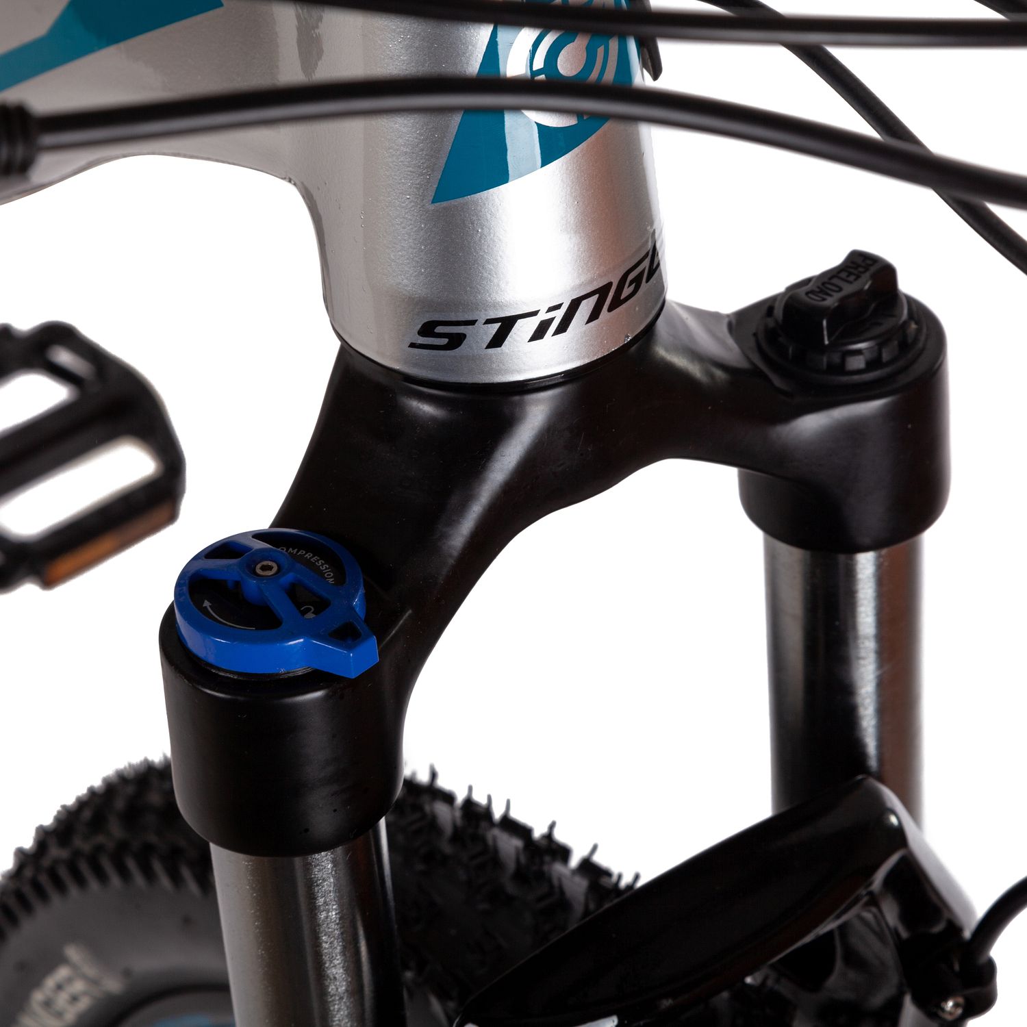 Горный велосипед Stinger Reload STD 27.5, год 2021, цвет Серебристый, ростовка 16