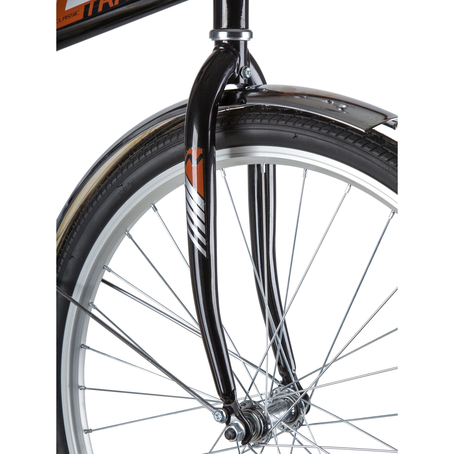 Складной велосипед Novatrack TG-24 Classic 1.0, год 2020, цвет Черный