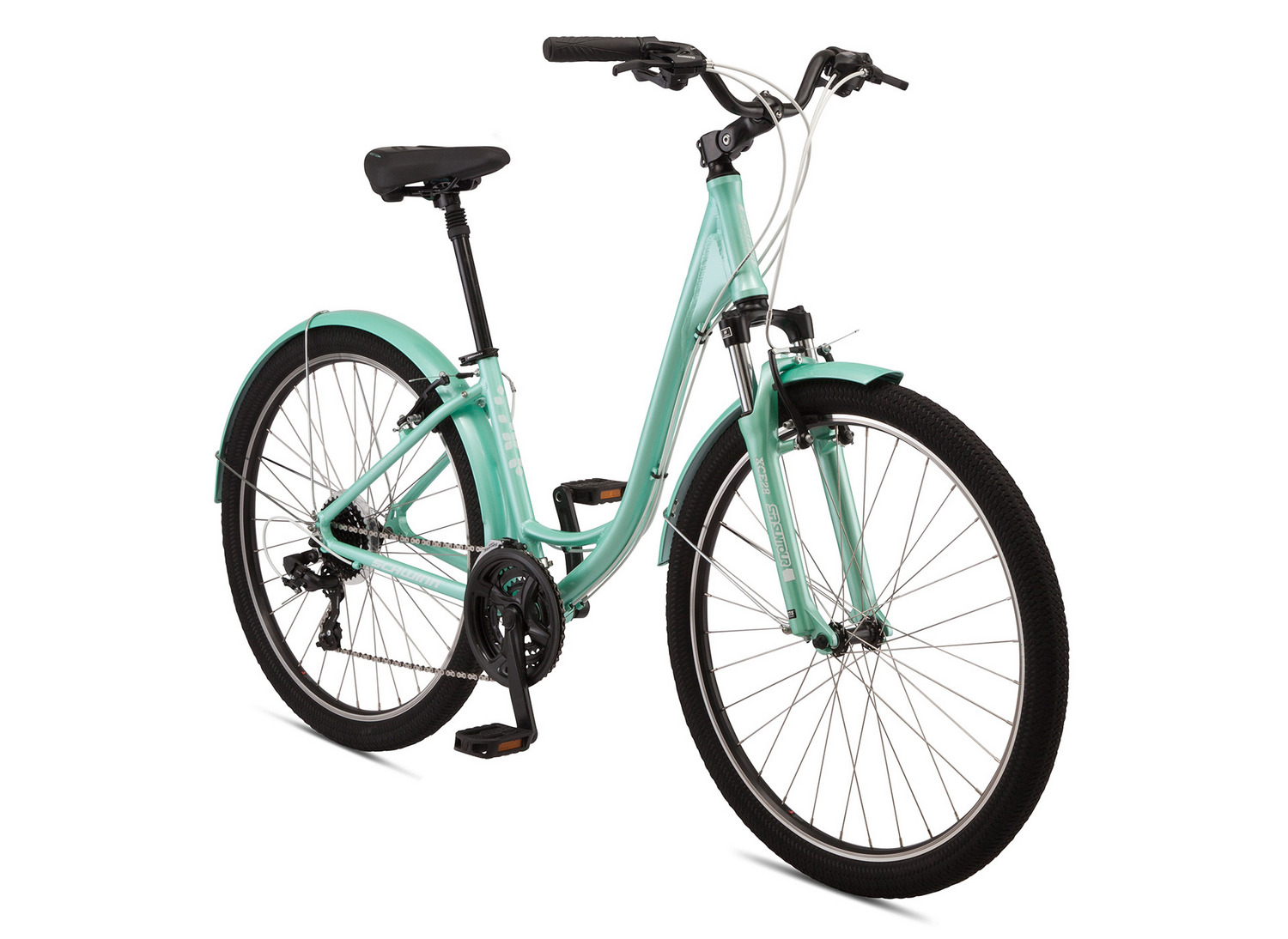 Женский велосипед Schwinn Sierra 27.5 Women, год 2021, цвет Зеленый, ростовка 14