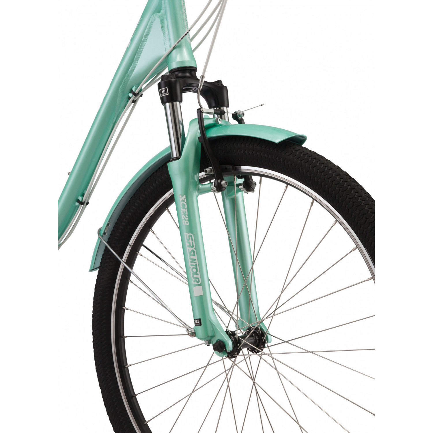 Женский велосипед Schwinn Sierra 27.5 Women, год 2021, цвет Зеленый, ростовка 14