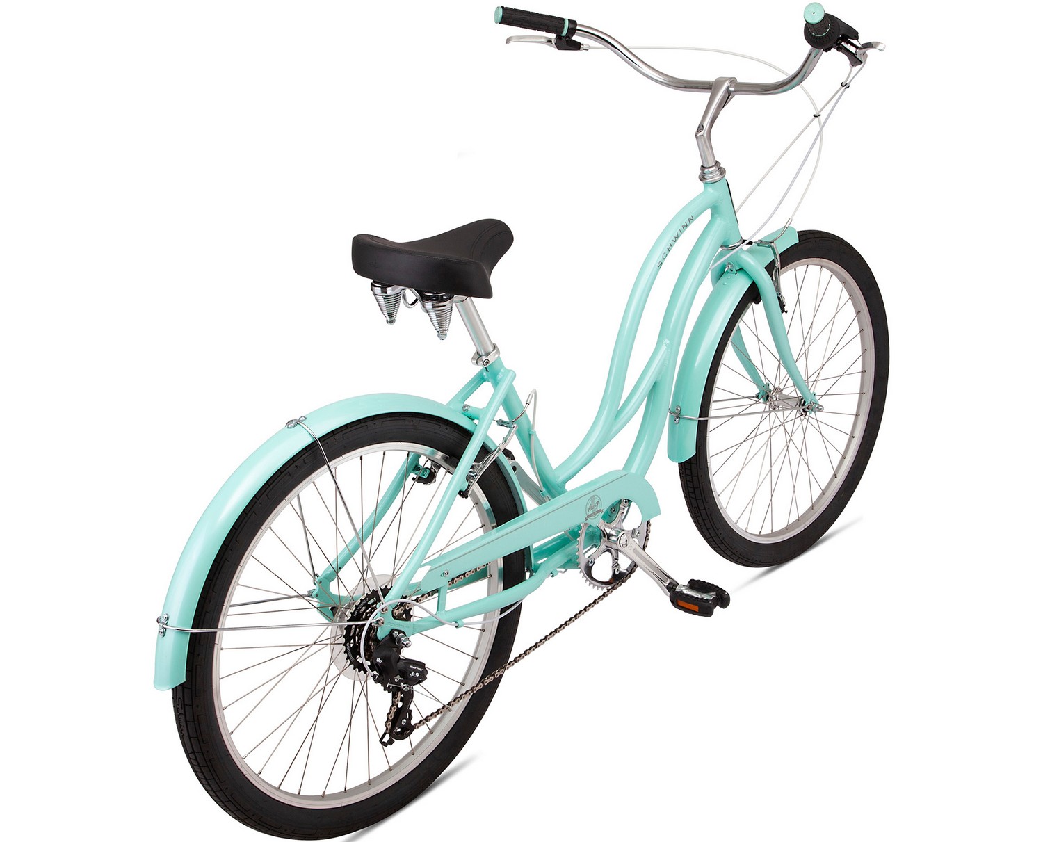 Женский велосипед Schwinn ALU 7 Women, год 2021, цвет Зеленый