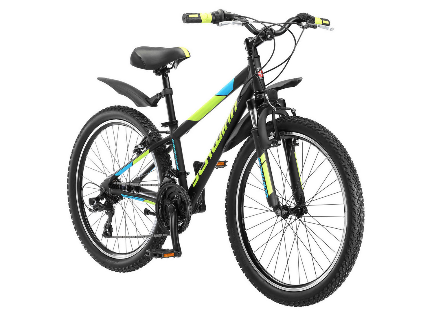 Подростковый велосипед Schwinn Breaker 24, год 2021, цвет Черный