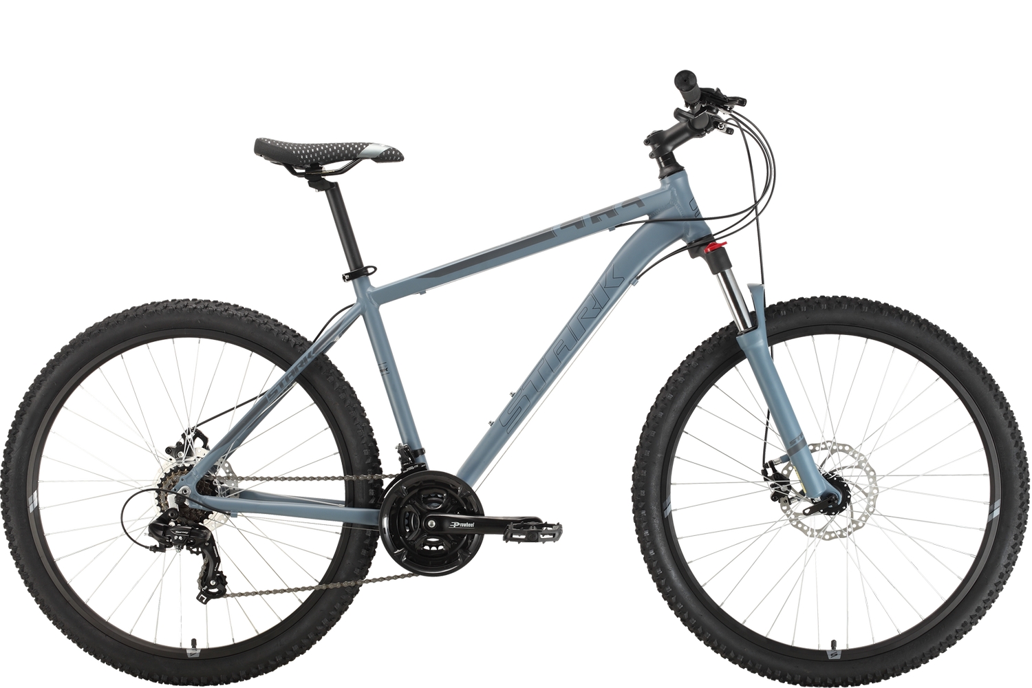 Горный велосипед Stark Hunter 27.2 D, год 2022, цвет Серебристый-Серебристый, ростовка 16