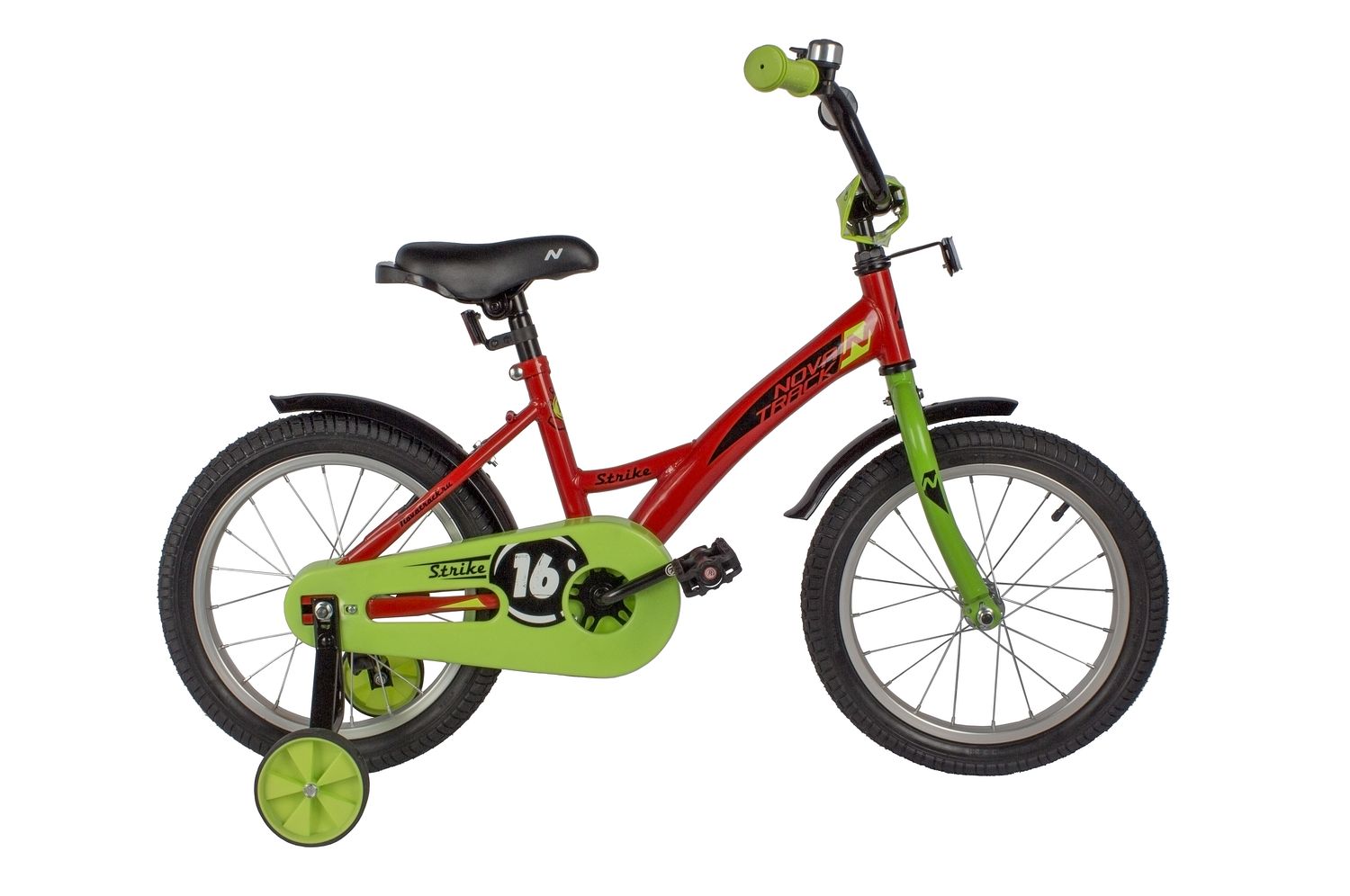 

Детский велосипед Novatrack Strike 16, год 2022, цвет Красный, Strike 16, год 2022, цвет Красный