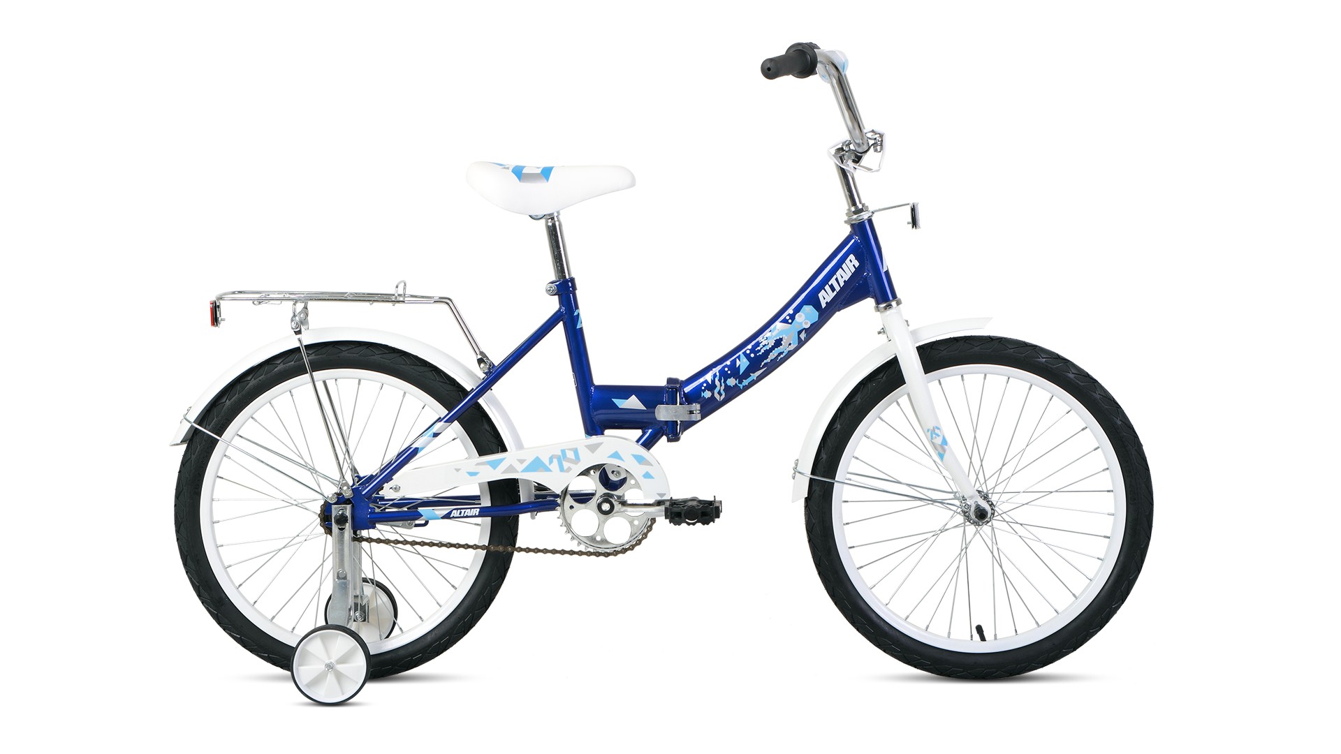 Детский велосипед Altair City Kids 20 Compact, год 2022, цвет Синий