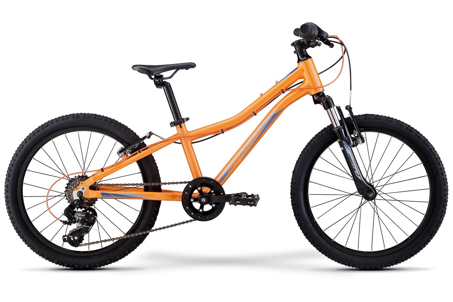 Детский велосипед Merida Matts J.20 Eco, год 2022, цвет Оранжевый-Синий