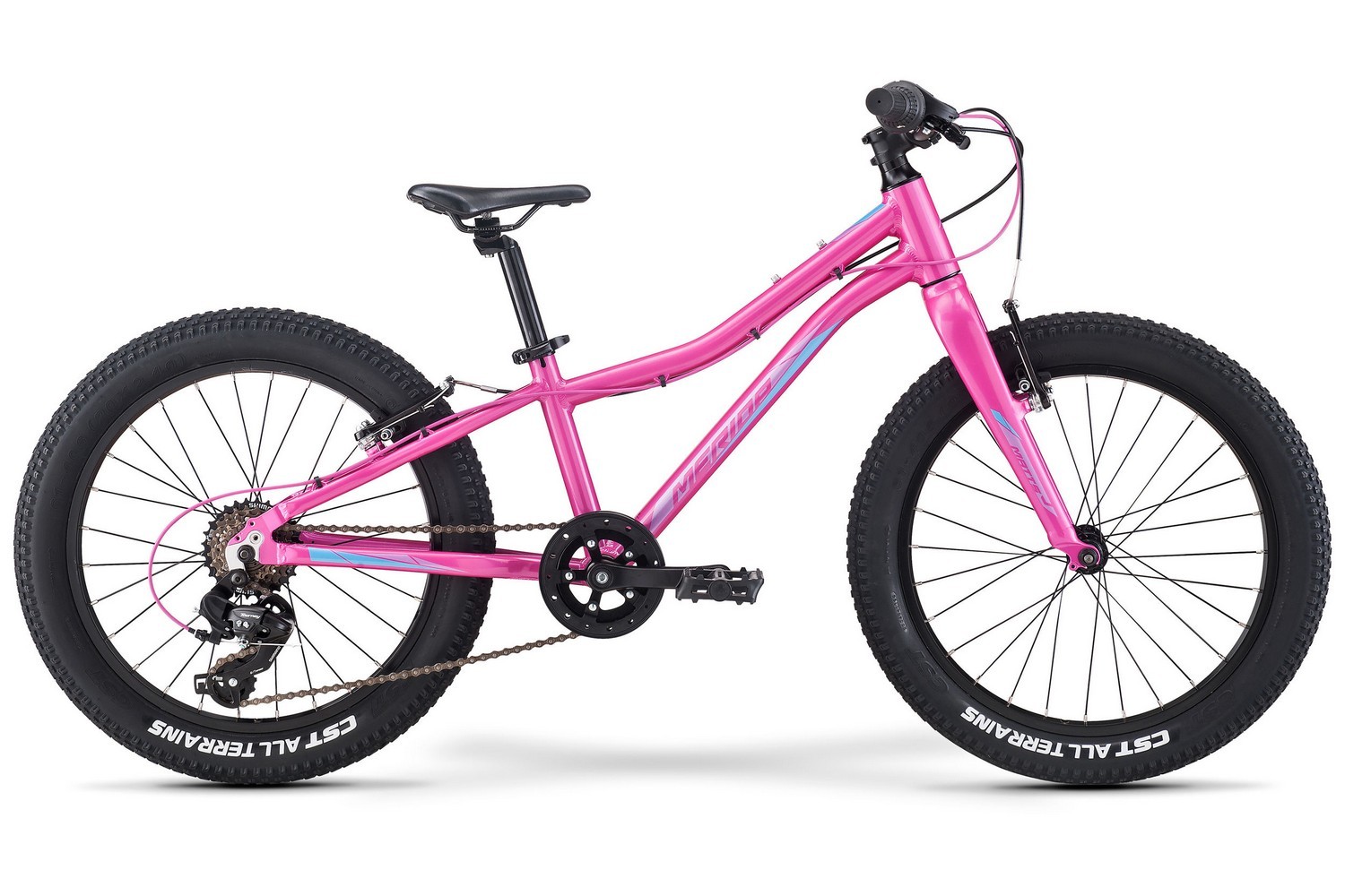 Детский велосипед Merida Matts J.20+ Eco, год 2022, цвет Розовый-Фиолетовый