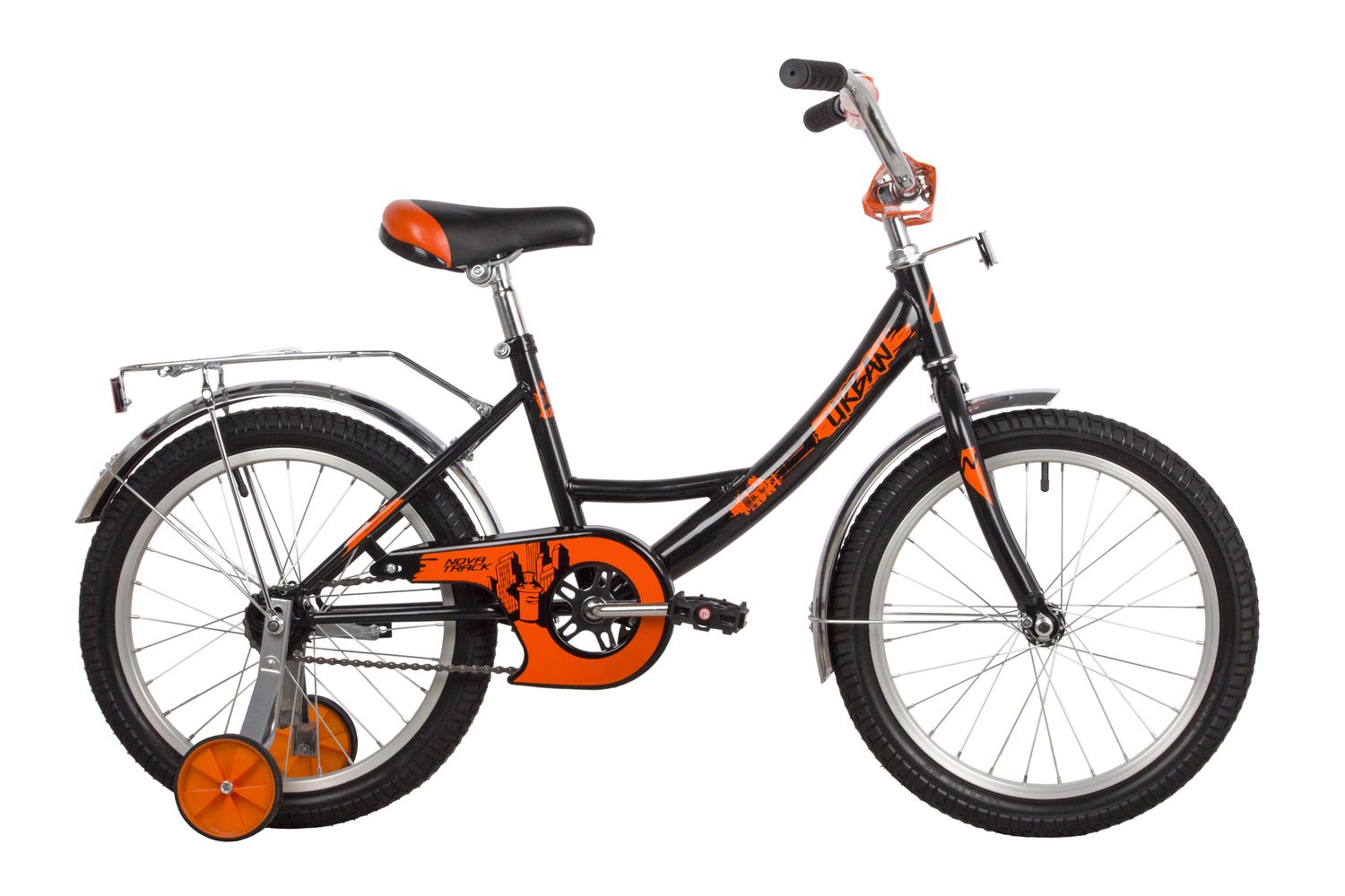 фото Детский велосипед novatrack urban 18, год 2022, цвет красный