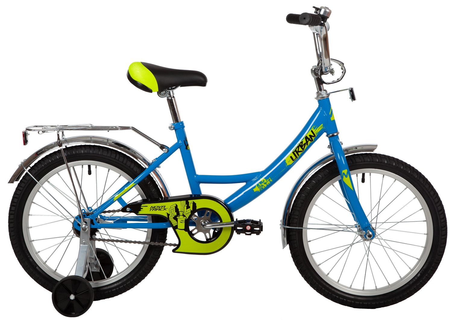 фото Детский велосипед novatrack urban 18, год 2022, цвет красный