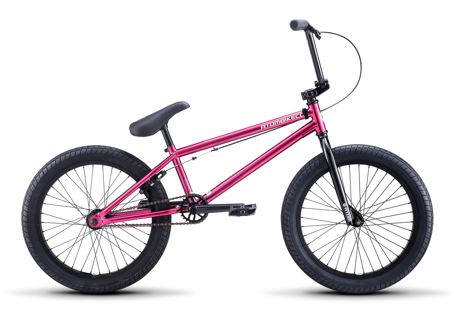 Экстремальный велосипед Atom Ion, год 2022, цвет Розовый, ростовка 20.5