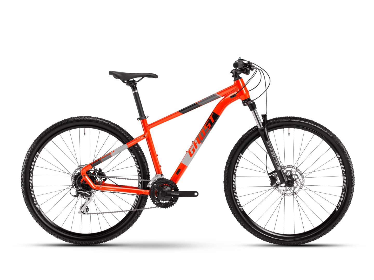 Горный велосипед Ghost Kato Essential 29, год 2021, цвет Красный-Черный, ростовка 17.5