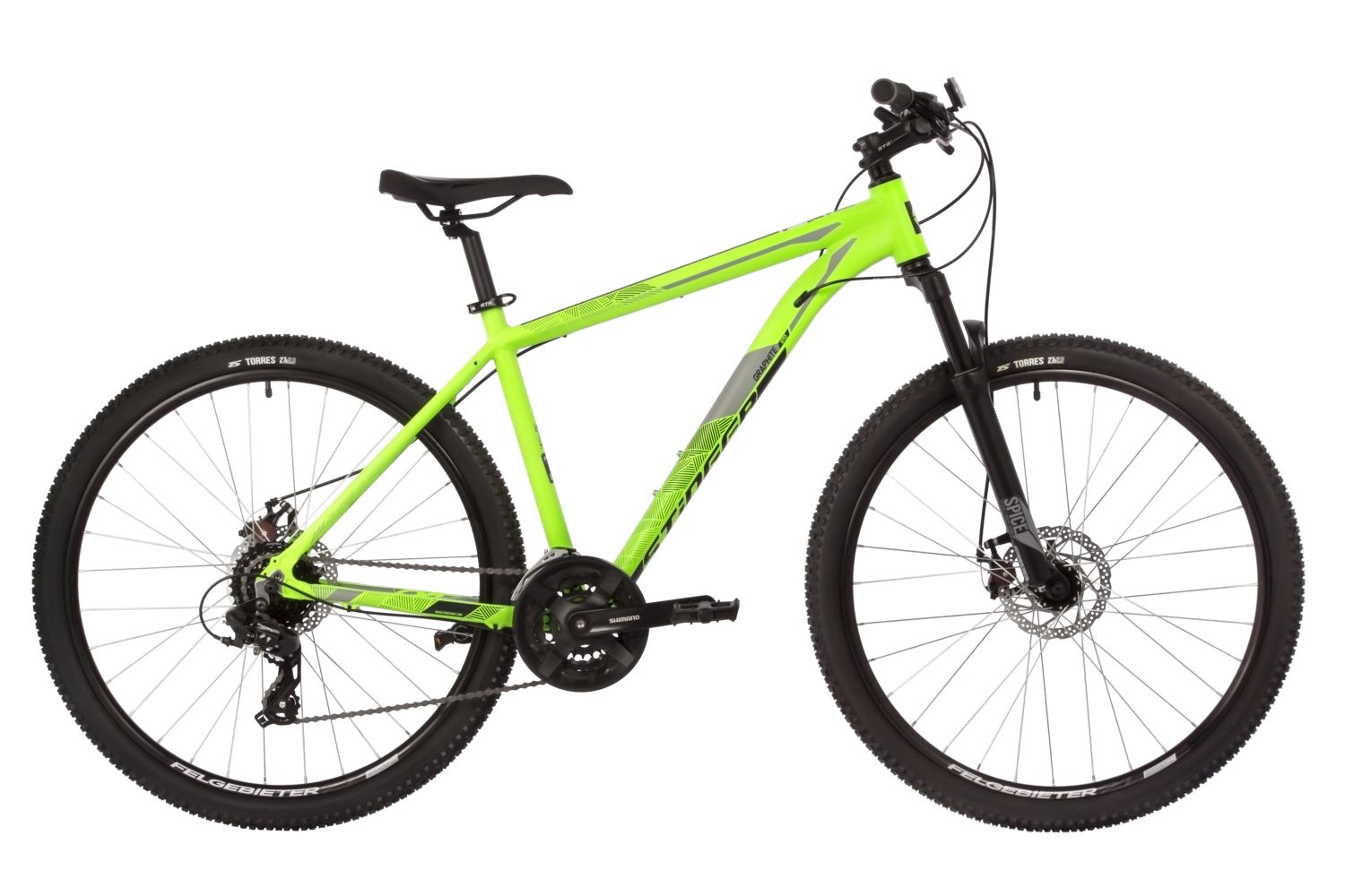 фото Горный велосипед stinger graphite std 27.5, год 2021, цвет черный, ростовка 16