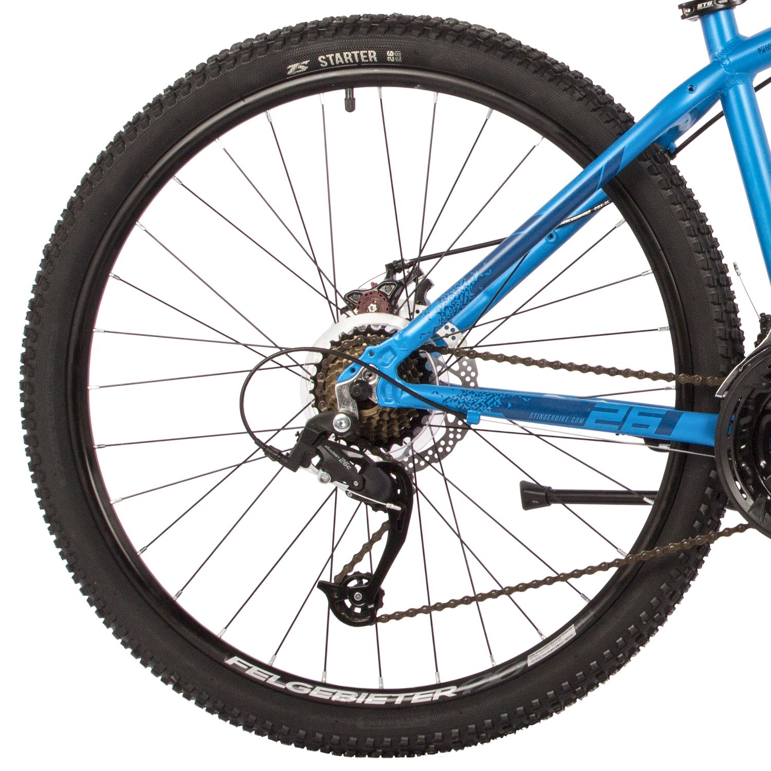 фото Горный велосипед stinger element evo se 26, год 2022, цвет синий, ростовка 18