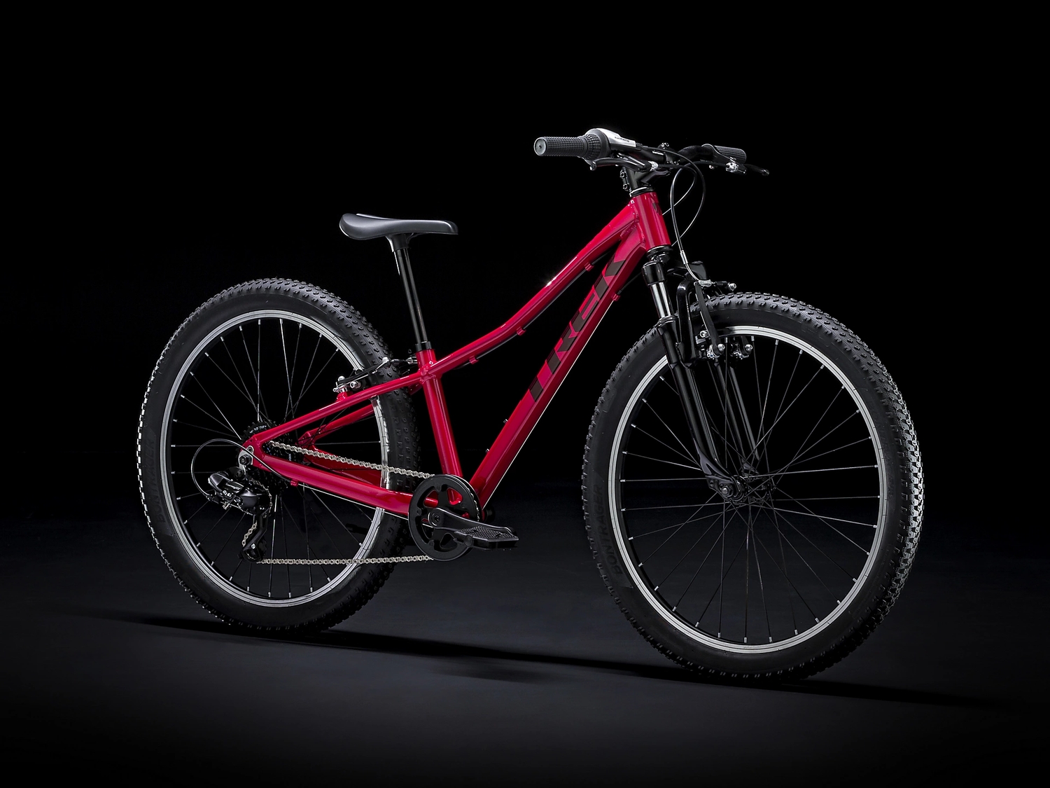 Подростковый велосипед Trek Precaliber 24 8Sp Girls Susp, год 2022, цвет Красный