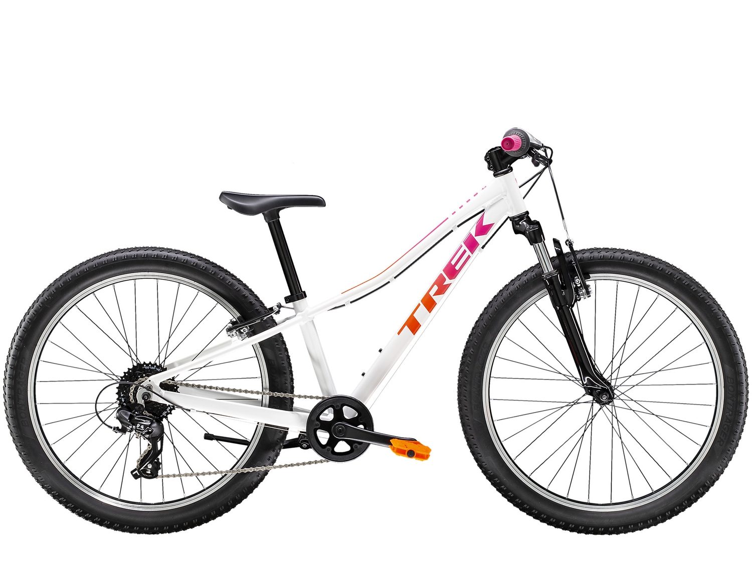 Подростковый велосипед Trek Precaliber 24 8Sp Girls Susp, год 2022, цвет Белый