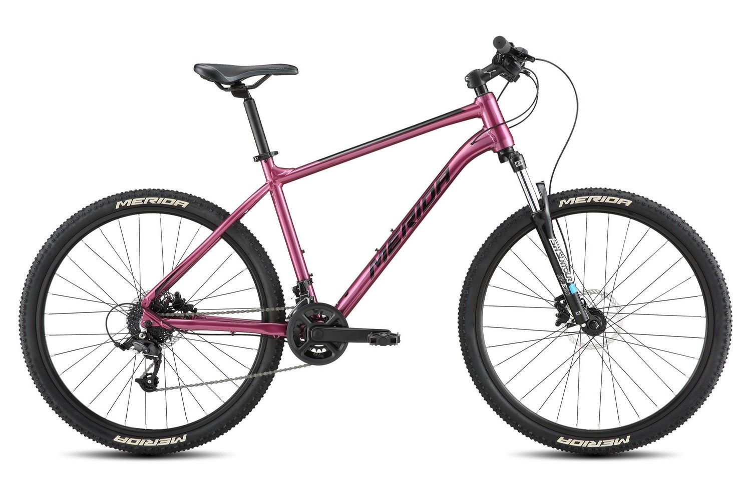 Горный велосипед Merida Big.Seven Limited 2.0, год 2022, цвет Фиолетовый-Черный, ростовка 19