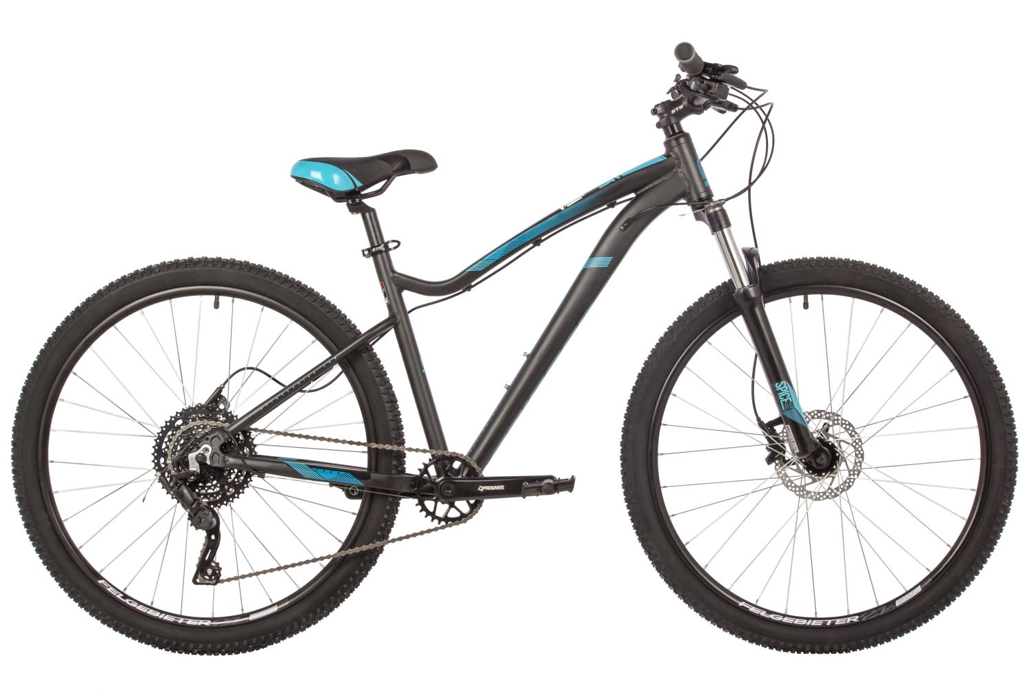 Женский велосипед Stinger Vega Pro 27.5, год 2021, цвет Черный, ростовка 17