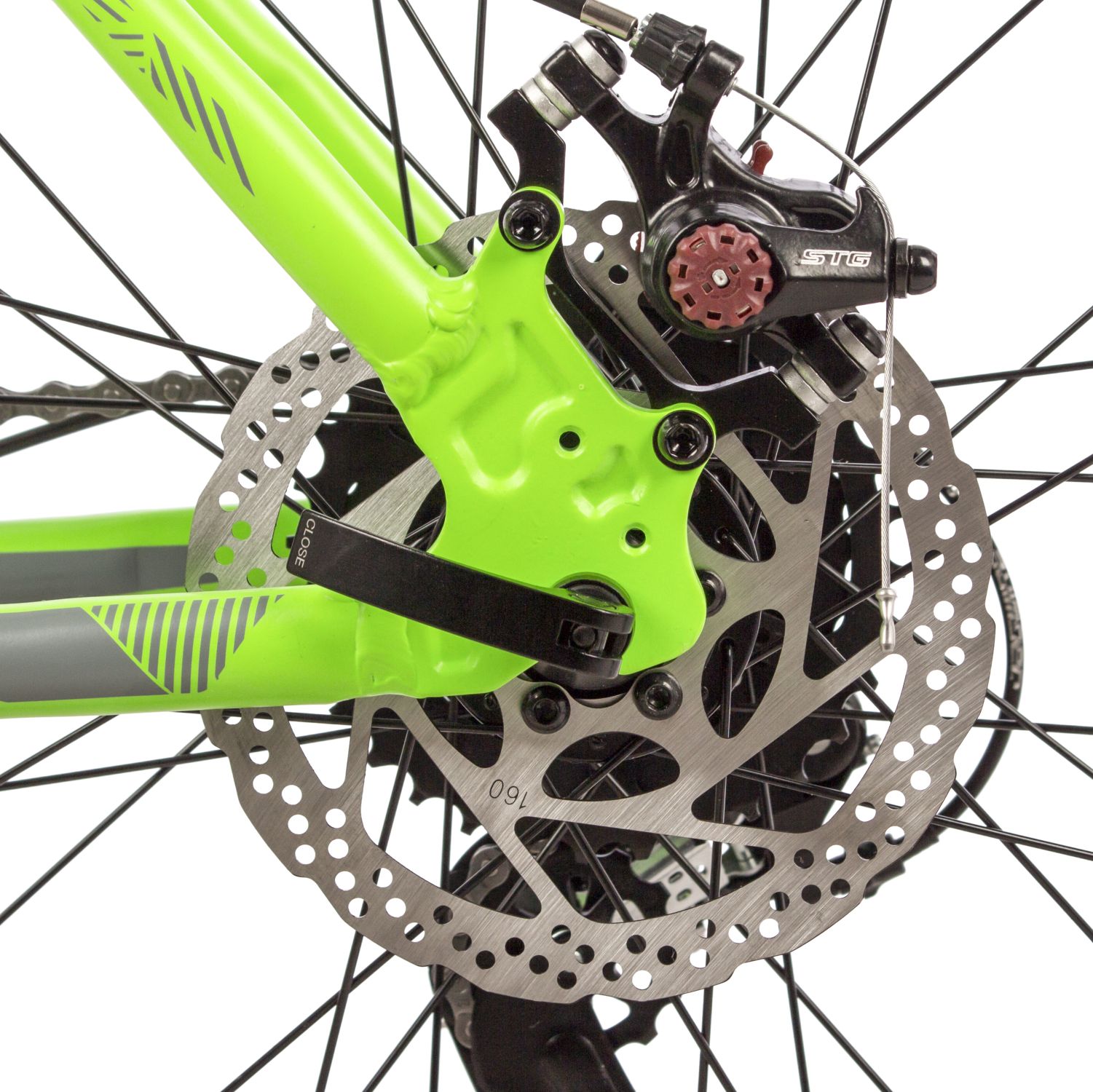 фото Горный велосипед stinger graphite std 27.5, год 2022, цвет зеленый, ростовка 18
