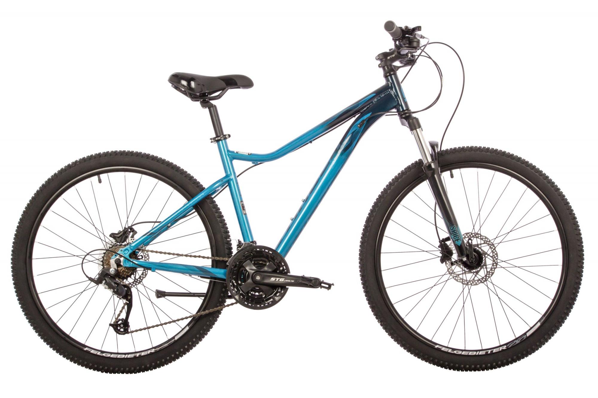 Женский велосипед Stinger Laguna Pro SE 26, год 2022, цвет Синий, ростовка 17
