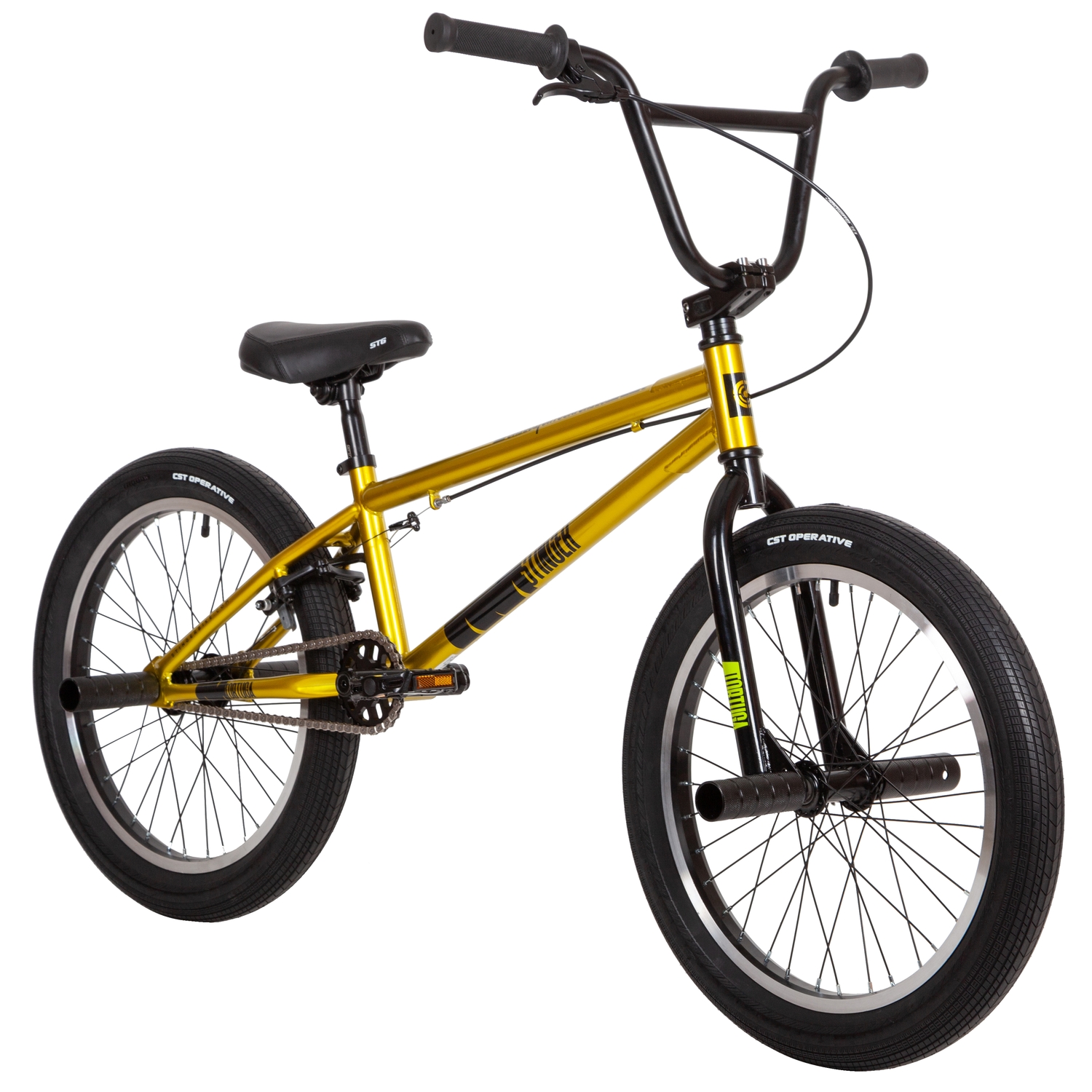 Экстремальный велосипед Stinger Tortuga 20, год 2021, цвет Зеленый