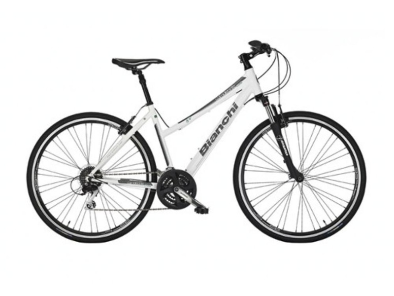 Фото Велосипед женский Bianchi Camaleonte Cross Lady Alivio 2014